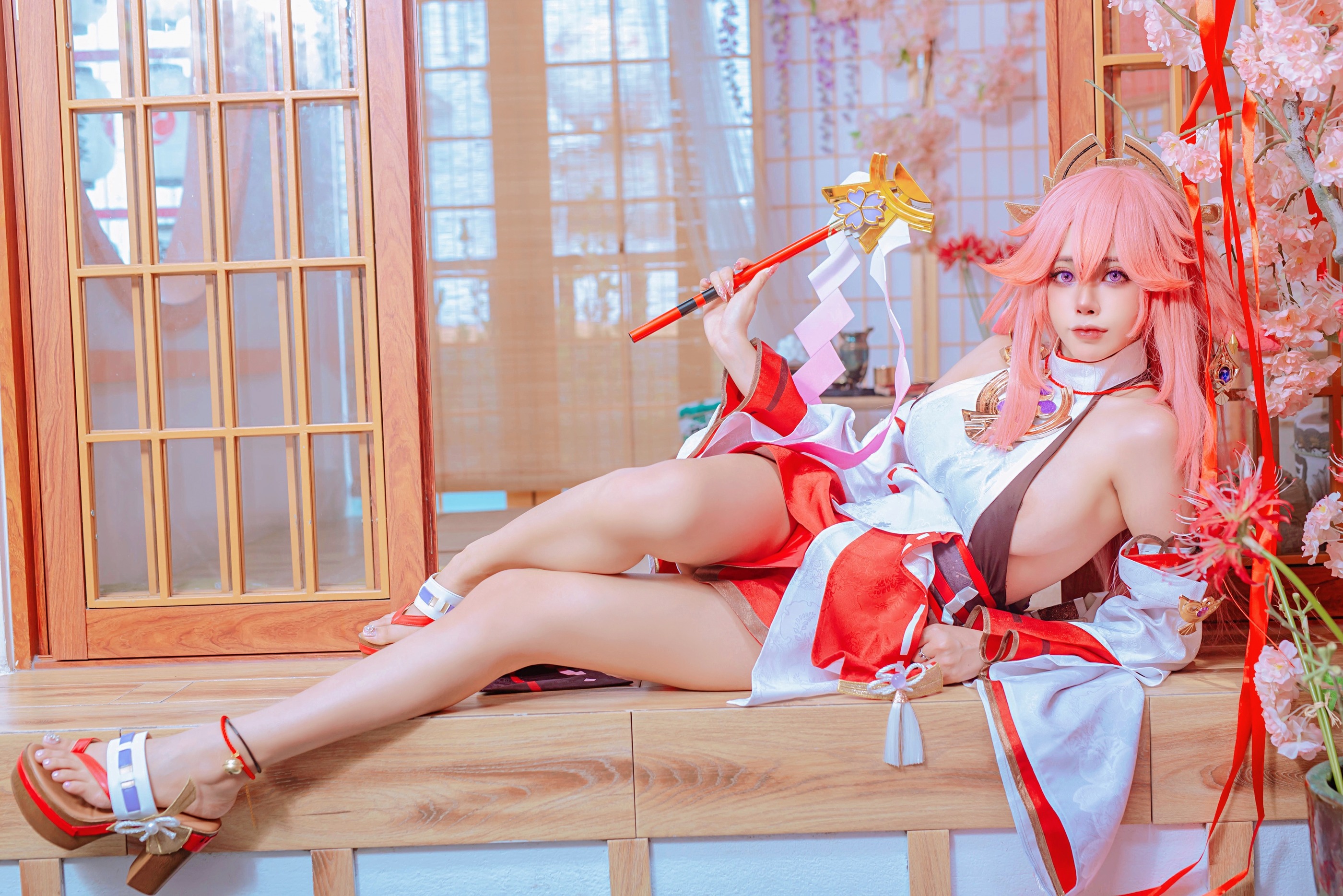 图片[1]-Byoru – NO.65 Yae Miko x Raiden Shogun [941P243MB]-XikXak